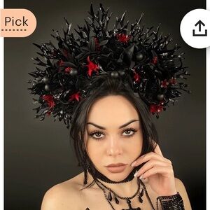 Halloween Gothic Flower Crown